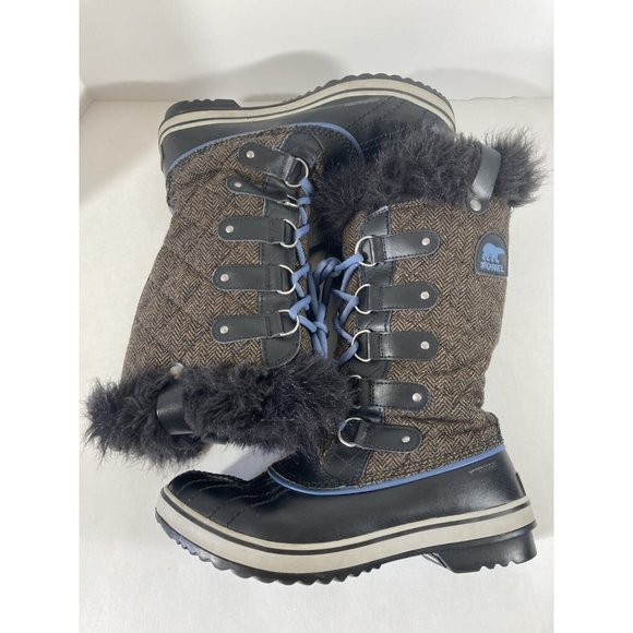 Sorel Brown Tofino II Women’s NL2034-248 Size 8 Waterproof Insulated Snow Boots - Picture 4 of 8